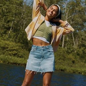 American Eagle Denim Mini Skirt (s6)